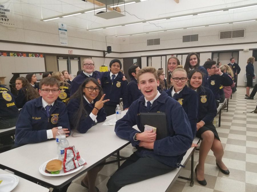 FFA Greenhand Members Compete In First Competition