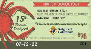 Return to the Knights of Columbus Crab Feed