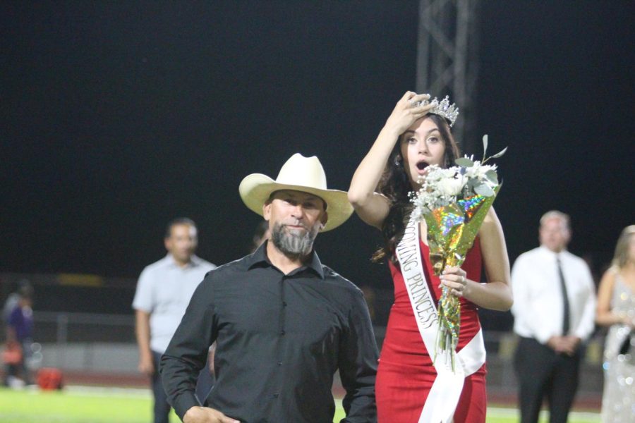 Homecoming Royalty Express Their Honor in Winning