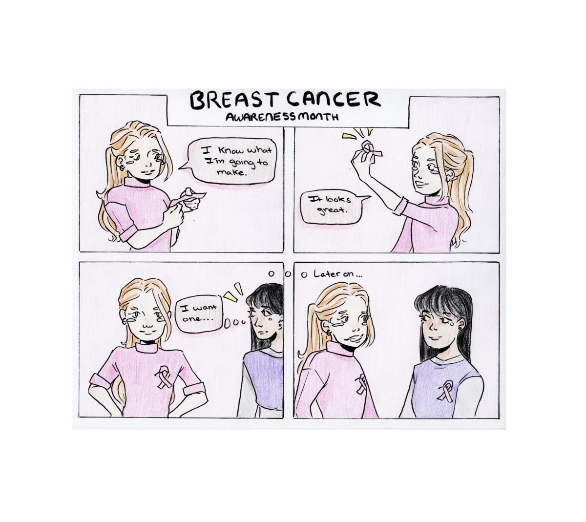 Comic Strip Series: Breast Cancer Awareness Month