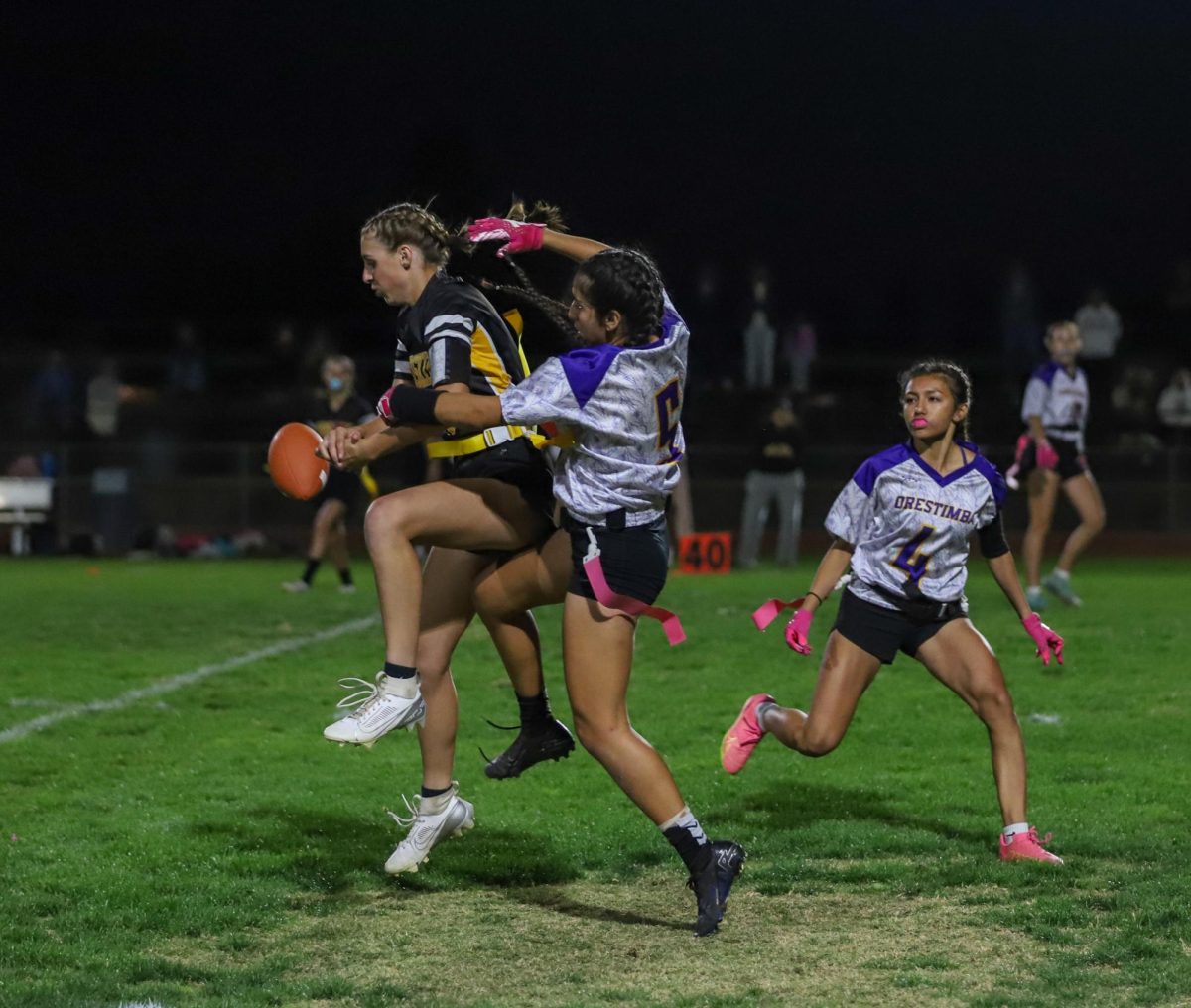 HHS Flag Football in Action